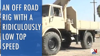 Off Road Rig With A Ridiculously Low Top Speed