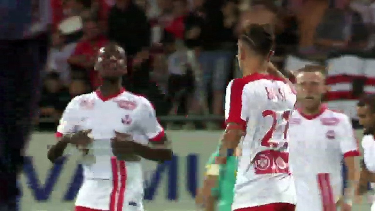 Amine Bassi  Goal HD - Nancy	2-0	Valenciennes 08.09.2017
