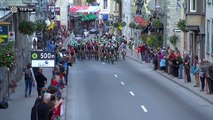 GPCQM 2017 - Québec -  Le peloton attaque aux abords du dernier tour.