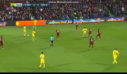 Kylian Mbappe Goal HD - Metz 1-2 PSG 08.09.2017