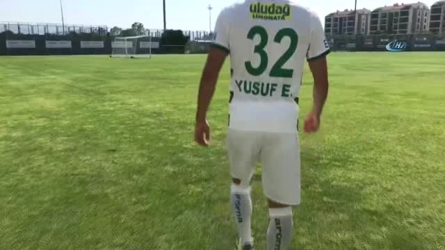 Yusuf Erdoğan, Yeşil-beyazlı Formayı Giydi