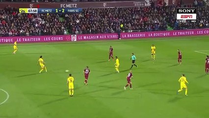 Neymar Goal HD - Metz	1-3	Paris SG 08.09.2017