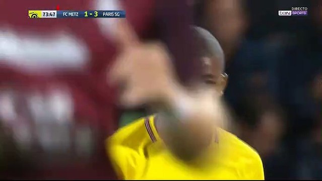 Edinson Cavani Goal HD - Metz 1-4 PSG 08.09.2017