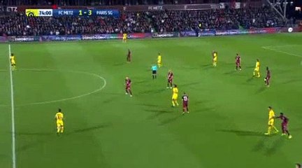 Metz 1-4 Paris Saint Germain 08/09/2017 Edinson Cavani Super Goal 75' HD Full Screen .
