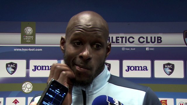 Après HAC - Orléans (1-1) réaction du gardien de but havrais Yohann Thuram