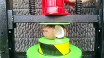 Hydraulic Press CRUSH IT COCONUT and other