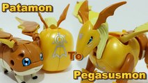 Digimon Figure-Pegasusmon(ペガスモン)(/Pegasmon) to Digi-egg of Hope(希望のデジメンタル)-Transformation