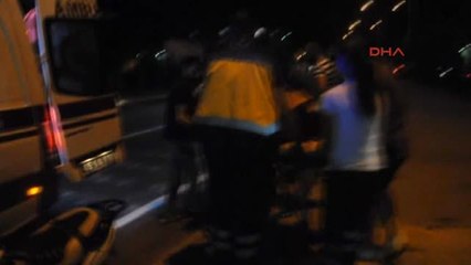 Manisa Otomobilin Çarptığı Motosiklet Sürücüsü Ağır Yaralandı