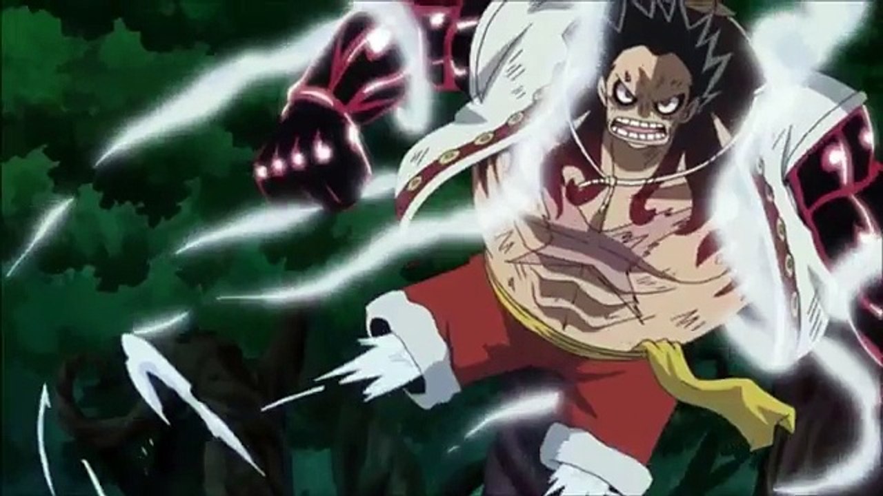 Luffy (Gear 4th) Vs Cracker KONG CULVERIN ! - One Piece 800