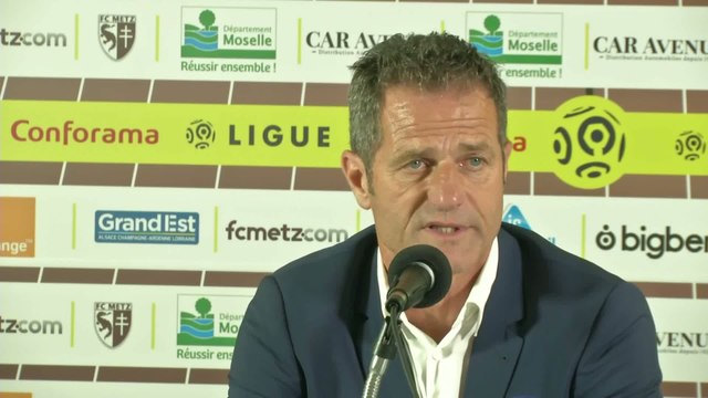 Foot - L1 - Metz : Hinschberger «On aurait aimé être ceux qui leur prendraient leur premier point»