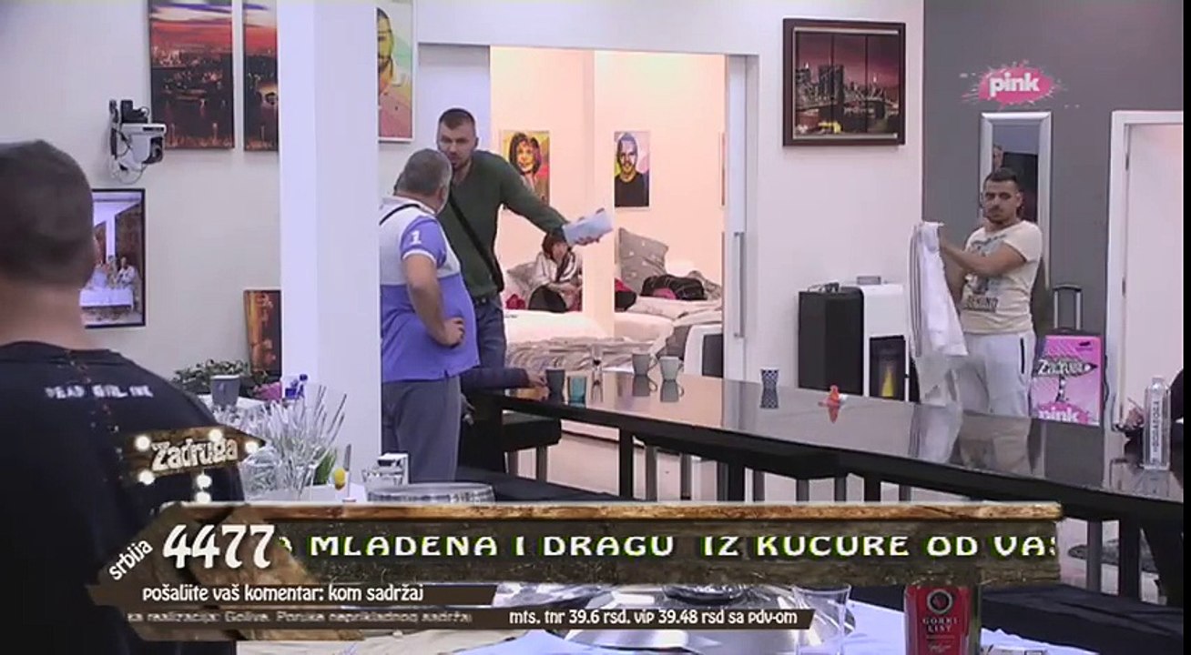 Zadruga - Svađa Branke Blek Rouz i Marka Janjuševića - 09.09.2017.