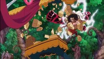 One Piece 801 - Luffy (Gear 4th) Vs Cracker KING KONG GUN