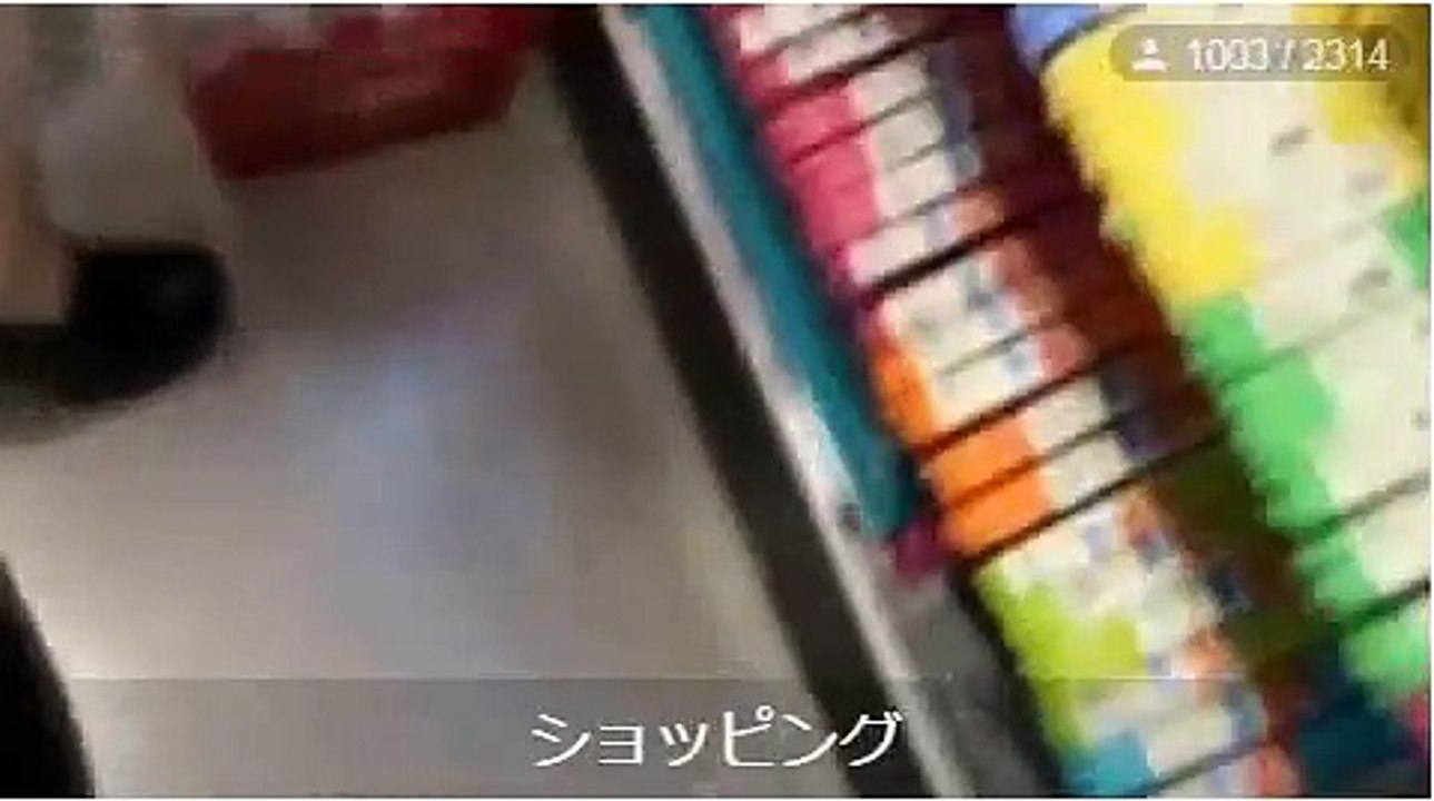 ミンギュ＆ゆりにゃ　お買い物