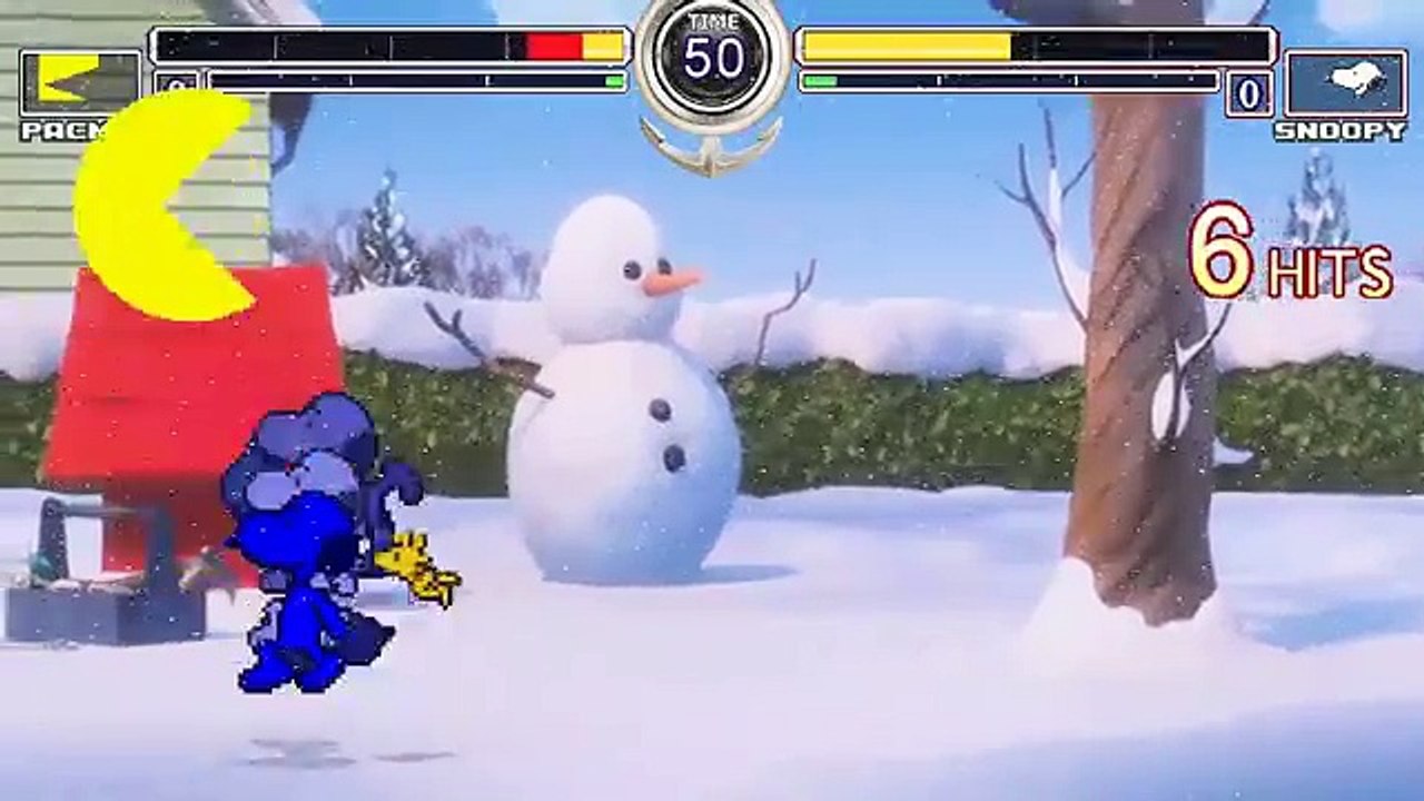 Выслеживающий против mugen無限格鬥 pikachu【watch mode】史努比vs皮卡丘【觀戰模式
