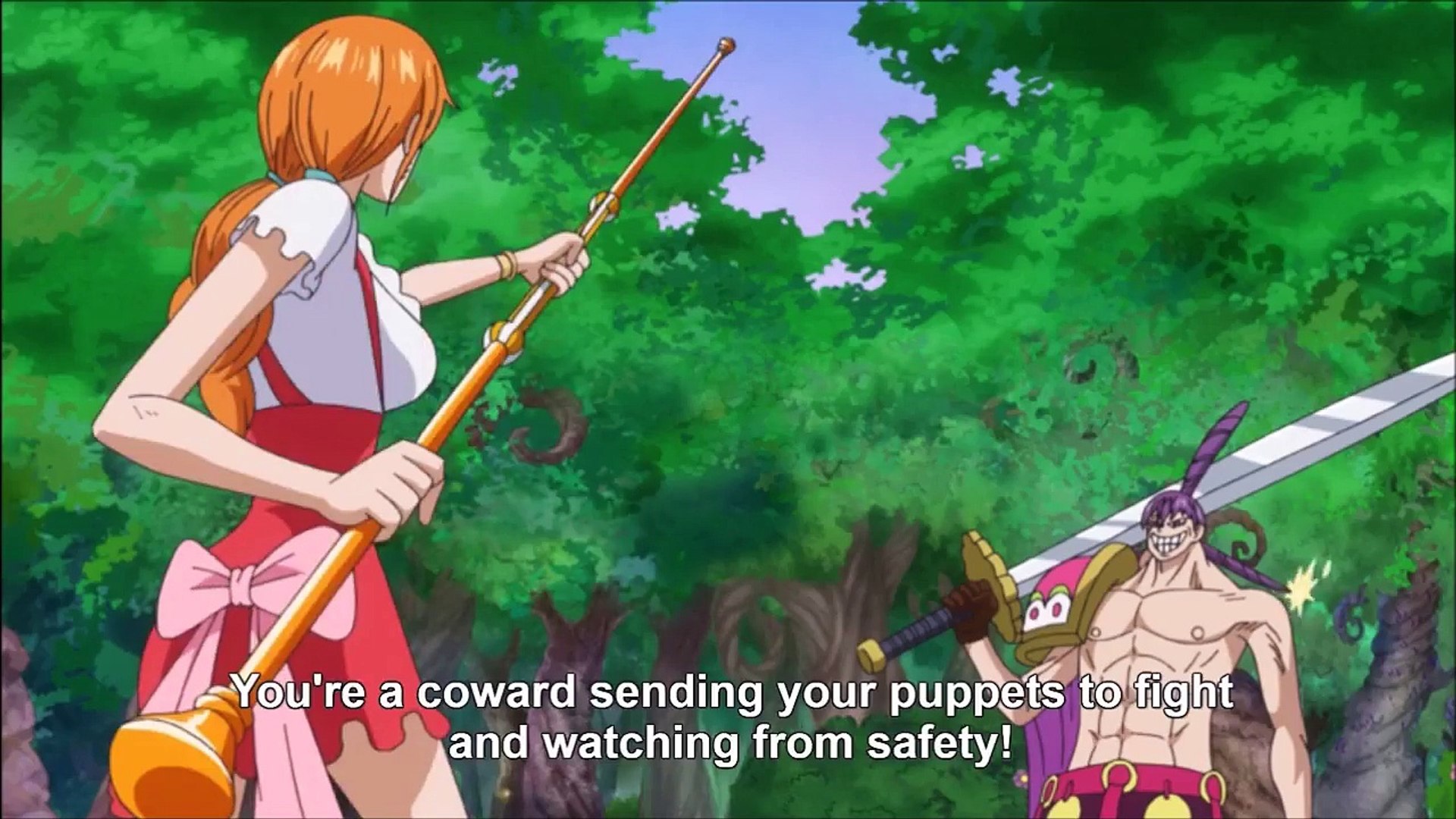 One Piece 803 Luffy Saves Nami From Cracker Video Dailymotion
