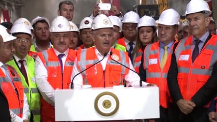 Başbakan Yıldırım: "(Sabuncubeli Tünelleri Projesi) Muhalefet Bunu da Kullanmaya Kalktı"