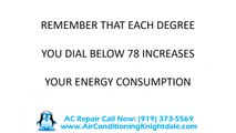 Air Conditioning Knightdale | Tip #5 | Do Touch That Dial To Save Money