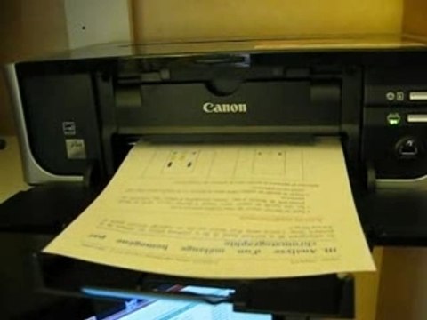 Video Canon IP4500 Mode Recto-Verso