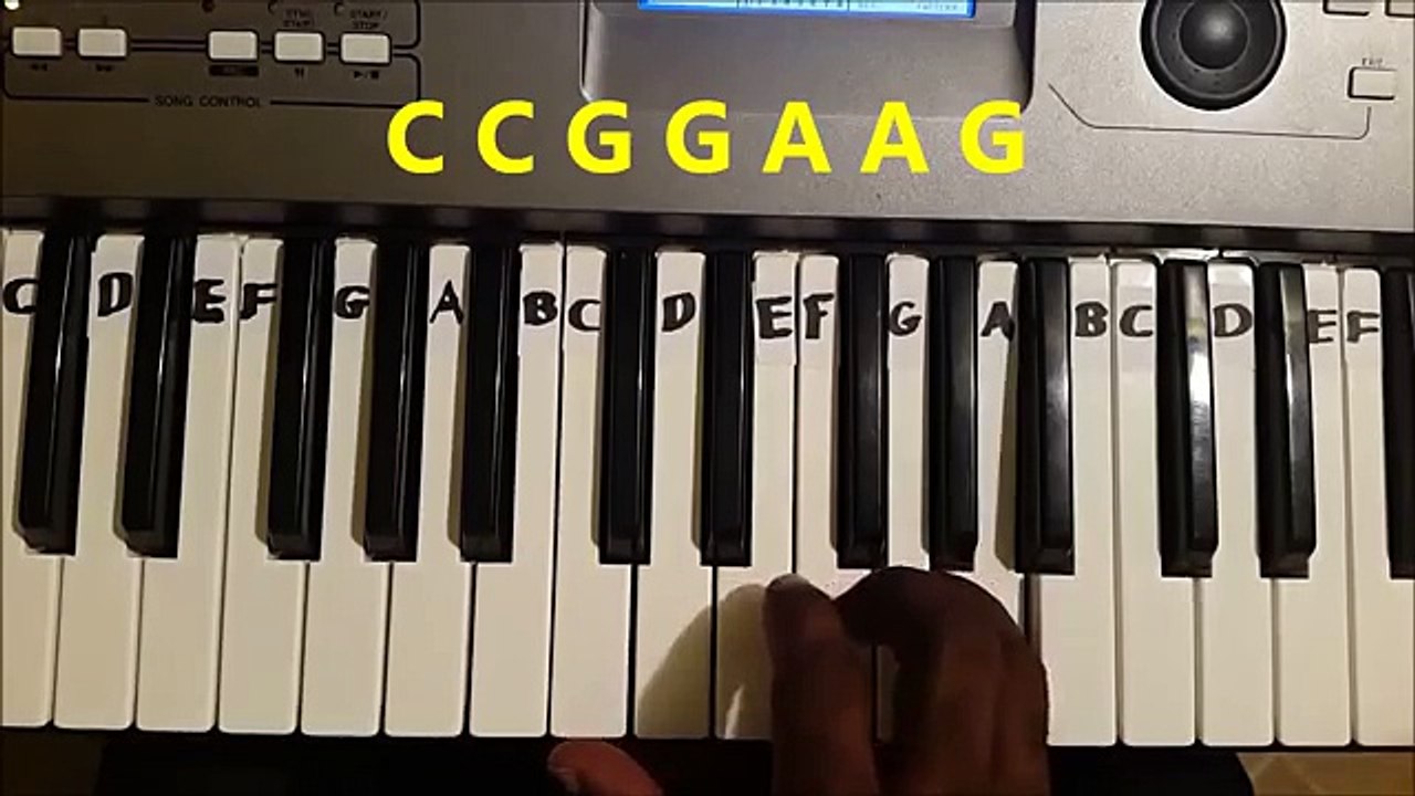 Facile plancher chanson le le le le la tutoriel alphabet
