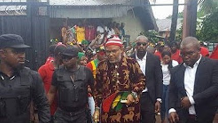 BIAFRA NNAMDI KALU SHAKES OHAFIA ABIA STATE