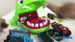 Cocodrilo dentista desafío familia divertido juego para Niños coches juguetes huevos sorpresa