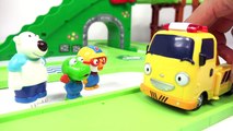 타요 꼬마버스 도로놀이 구불구불 내리막길 - Tayo The Little Bus Toys Cars Road Tunnel - 타요버스 장난감 놀이