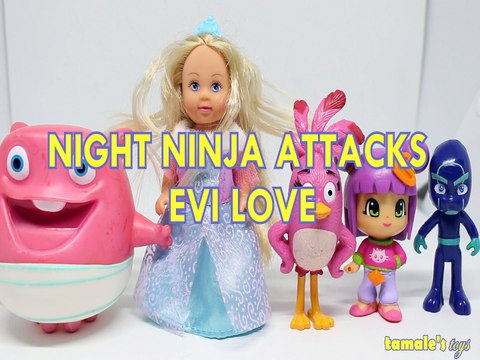 NIGHT NINJA ATTACKS EVI LOVE PJ MASKS BABY BOOV HOME STELLA PINYPON ANGRY BIRDS Toys BABY Videos