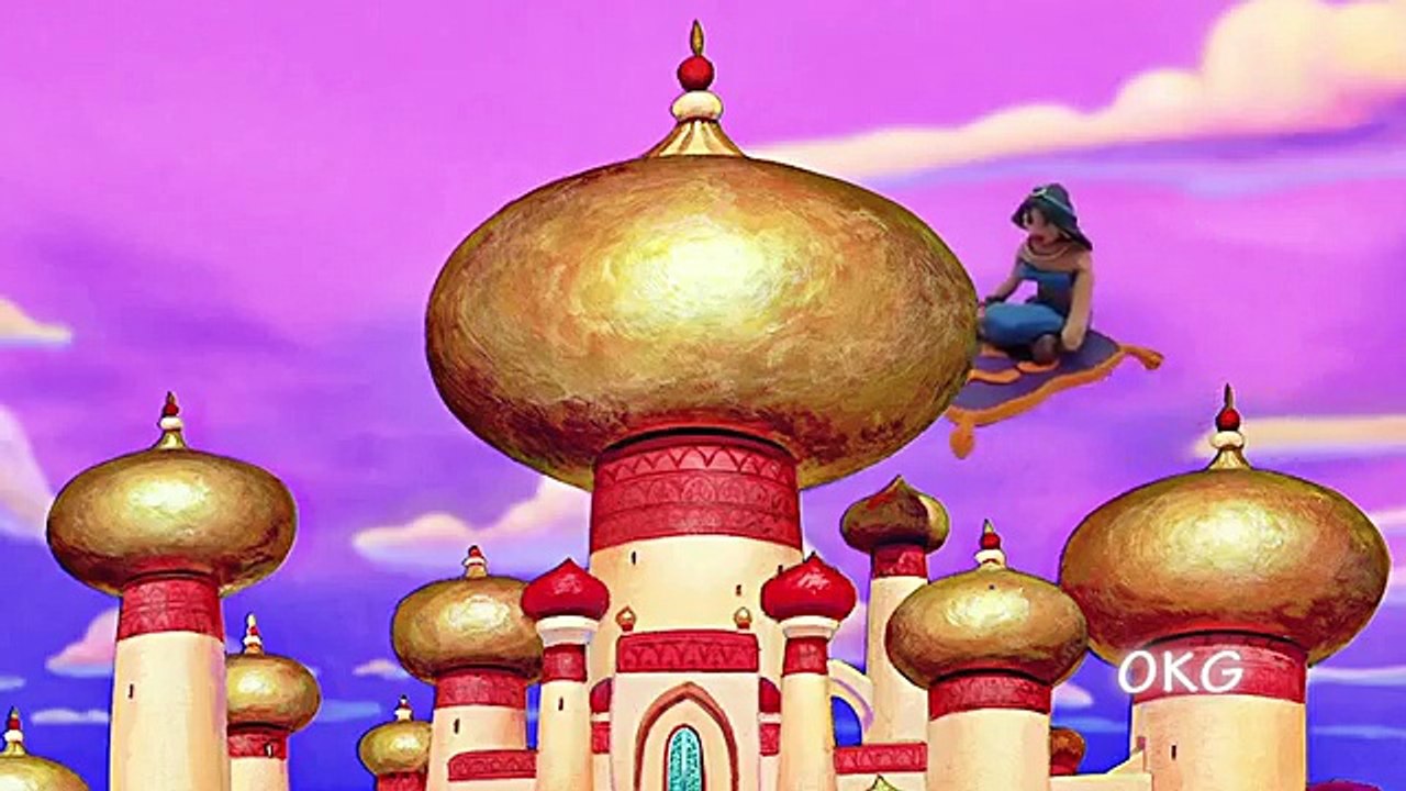 Disney Princess Stop Motion Animations Compilation Play Doh Kids Cartoons