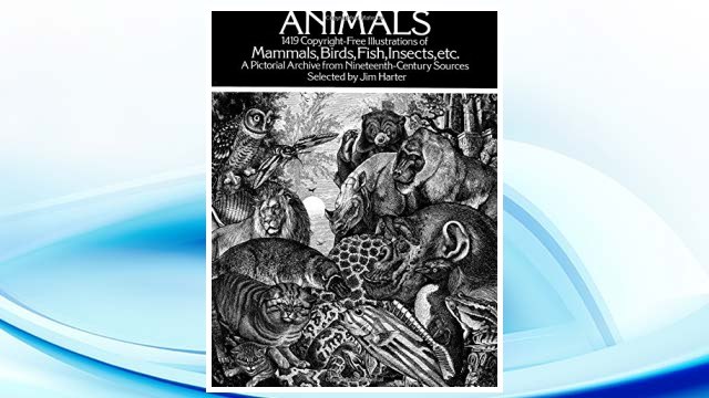 Download PDF Animals: 1,419 Copyright-Free Illustrations of Mammals, Birds, Fish, Insects, etc (Dover Pictorial Archive) FREE