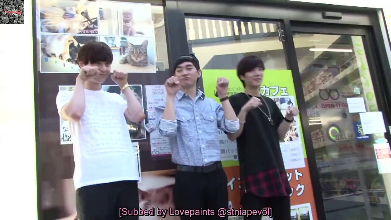 [ENG SUB/JPN] NU'EST New Project 2 - Aron, JR & Minhyun Visits the Cat Cafe