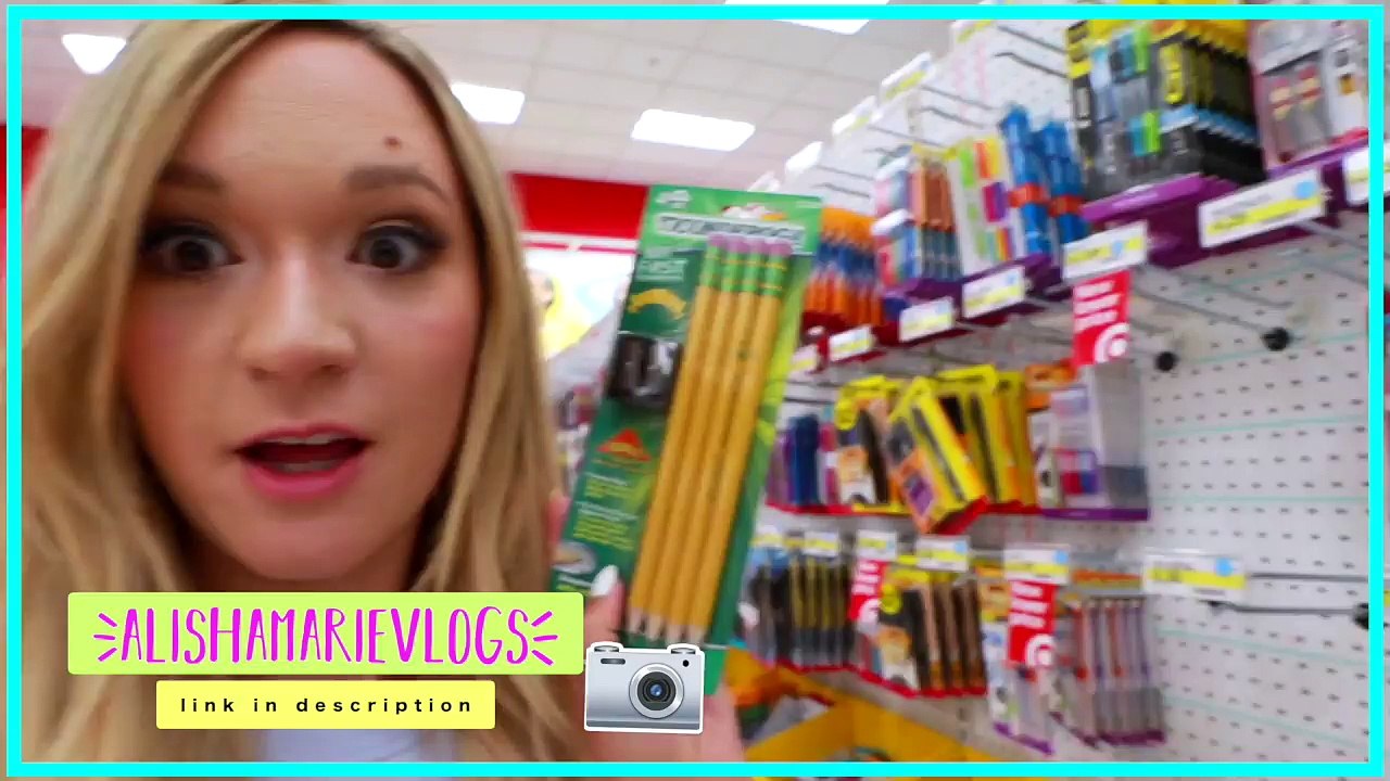 Back to School Supplies Haul 2017! Alisha Marie