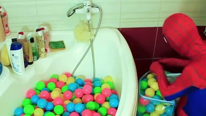 Pregnant Frozen hamil Elsa Spiderman baby Joker Prank Superhero in Real Life Fun