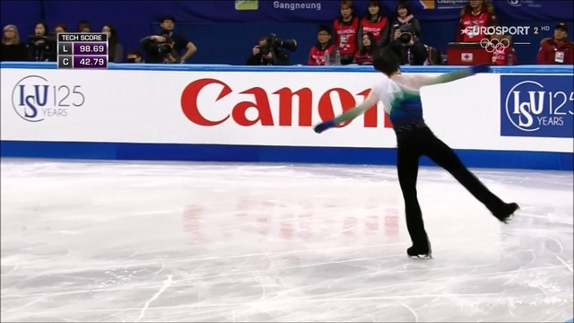 Yuzuru Hanyu - 4CC 2017 FS - Eurosport Spain - 羽生結弦