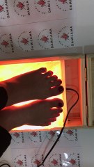 Cách Sử Dụng Đặt Để Đèn Đá Muối Hơ Xông Chân