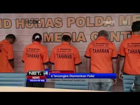 6 Tersangka Sindikat Jaringan Narkoba Internasional Diamankan Polisi - NET24