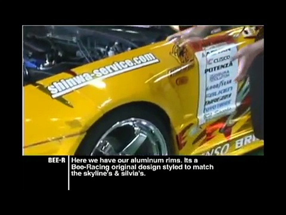 JDM Drag & Drift Tuner Bee☆R(ビーレーシング) Imai Kiyonori今井清則D1 Skyline R324