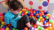 Ball Pit Fun Kids Ball Pit Toy Review Ball Pit with Basketball Hoop