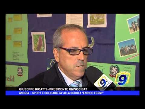 ANDRIA | Sport e soldarietà alla scuola E. Fermi