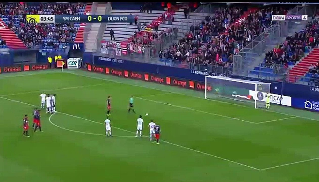 Santini I. (Penalty) Goal HD - Caen	1-0	Dijon 09.09.2017