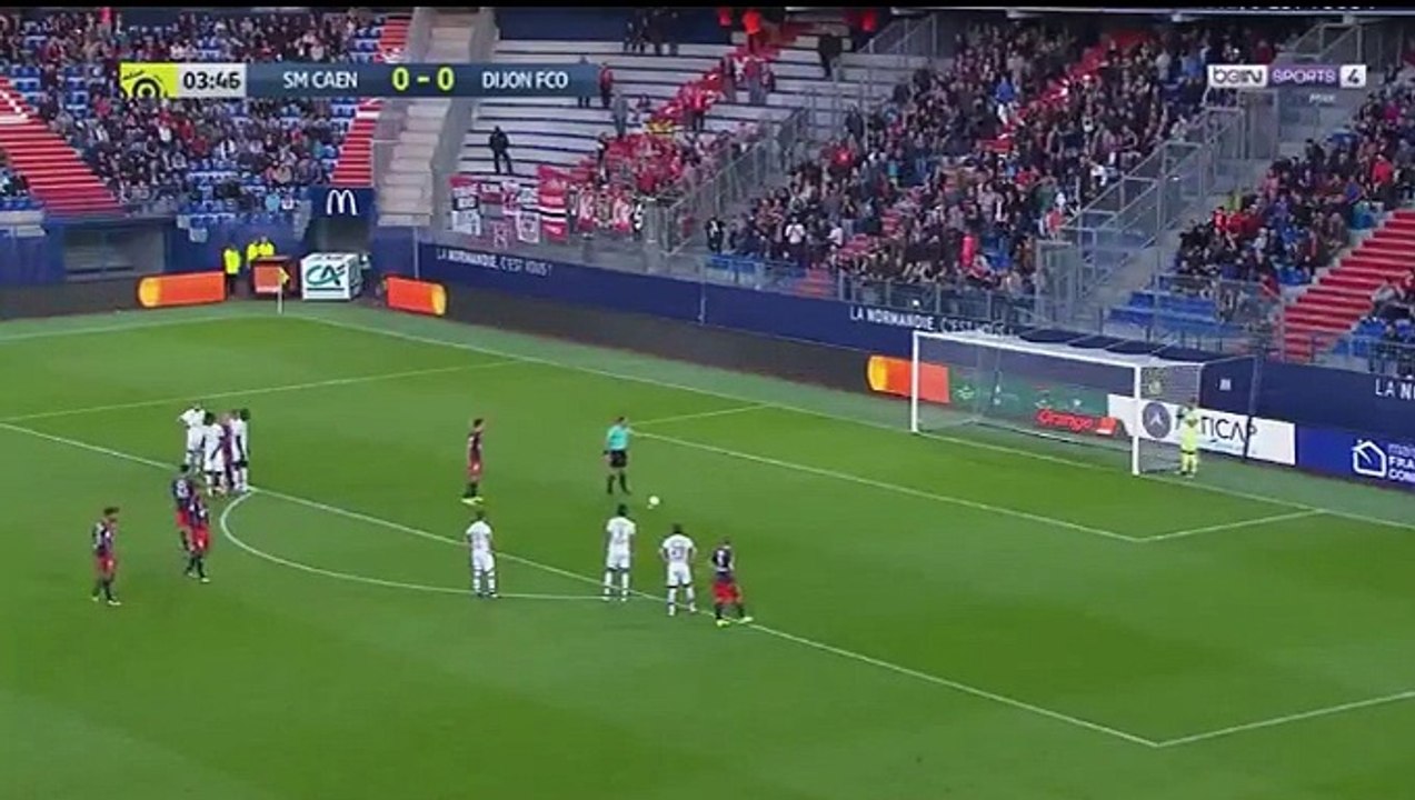 Ben Yedder W. Goal HD - Caen 1-0 Dijon 09.09.2017