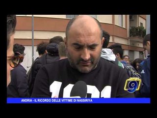 ANDRIA | Il ricordo delle vittime di Nassiriya