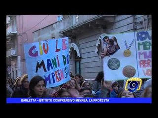 BARLETTA | Istituto comprensivo "Mennea", la protesta