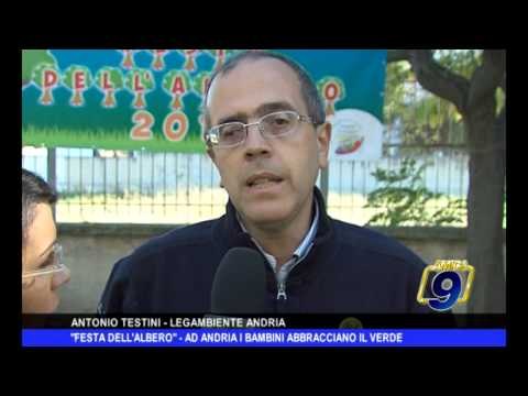 FESTA DELL'ALBERO | Ad Andria i bambini abbracciano il verde
