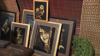 هذا الصباح- فنان أفغاني يبرع في الرسم بسيقان القمح