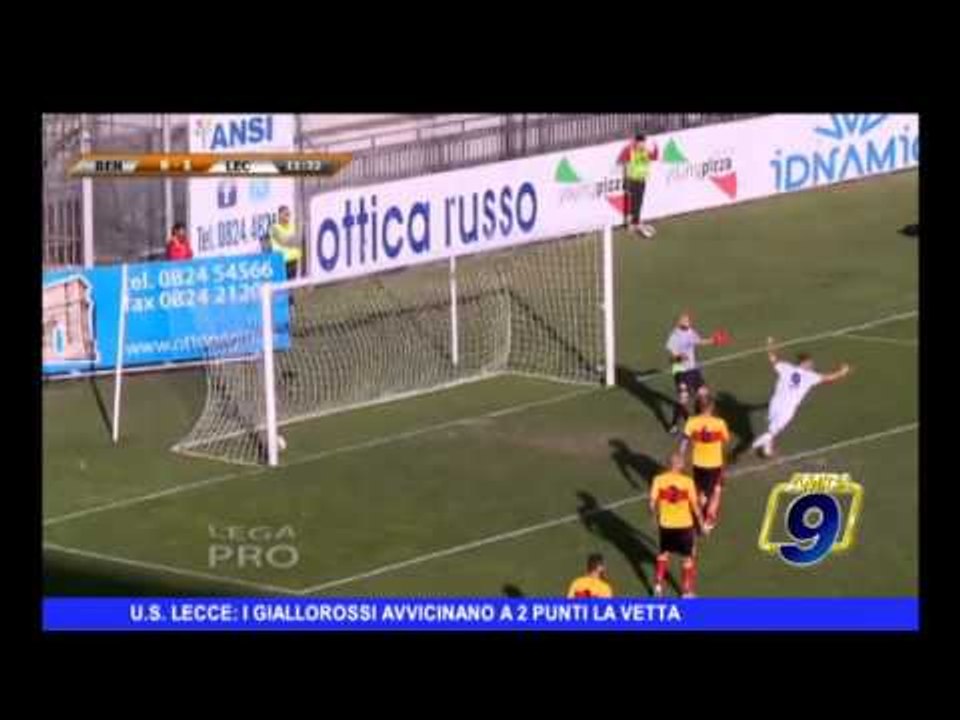 U.S. LECCE | I giallorossi avvicinano a 3 punti la vetta