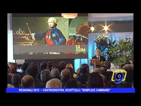 REGIONALI 2015 | Centrodestra, Schittulli: Semplice cambiare