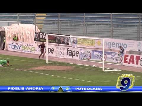 Fidelis Andria - Puteolana 7-2 | Highlights Serie D Gir. H 13^ Giornata 2014/15