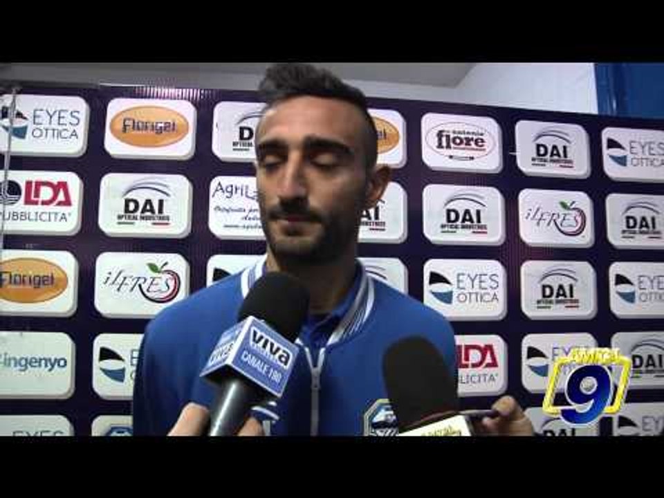 Fidelis Andria - Puteolana 7-2 | Post Gara Riccardo Lattanzio Attaccante Fideli Andria