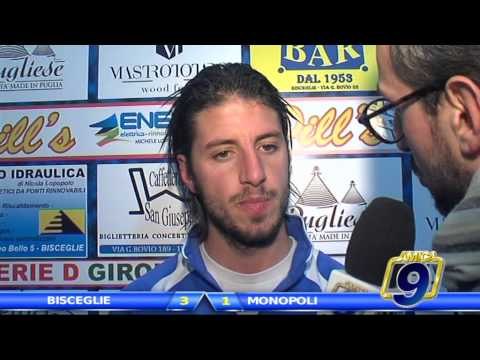 Bisceglie - Monopoli 3-1 | Intervista Raffaele Gambuzza