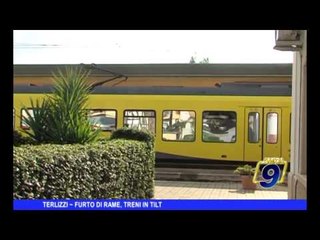 TERLIZZI | Furto di rame, treni in tilt